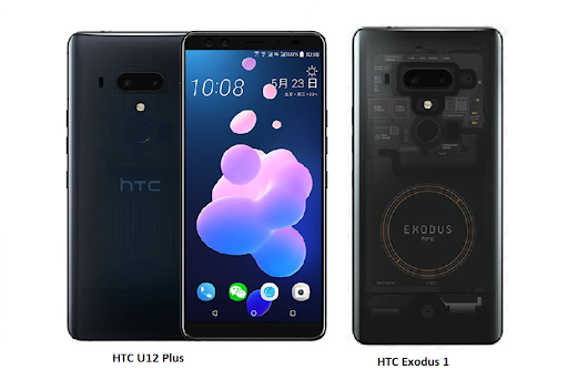 HTC Exodus 1 Vs HTC U12 Plus Comparisons