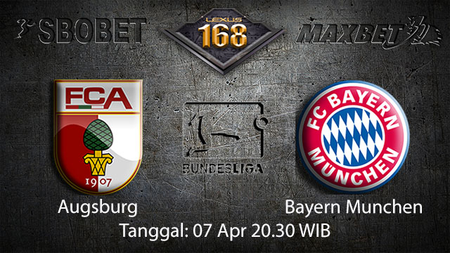 BOLA88 - PREDIKSI TARUHAN BOLA AUGSBURG VS BAYERN MUNCHEN 7 APRIL 2018 ( GERMAN BUNDESLIGA )