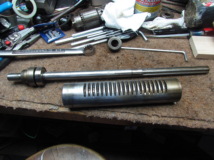 Quill Disassembly Craftsman KingSeeley 103.23141 Drill Press