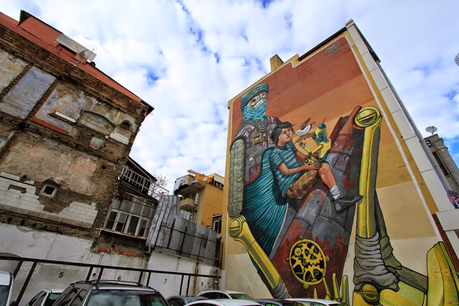 sokak duvarları boyama