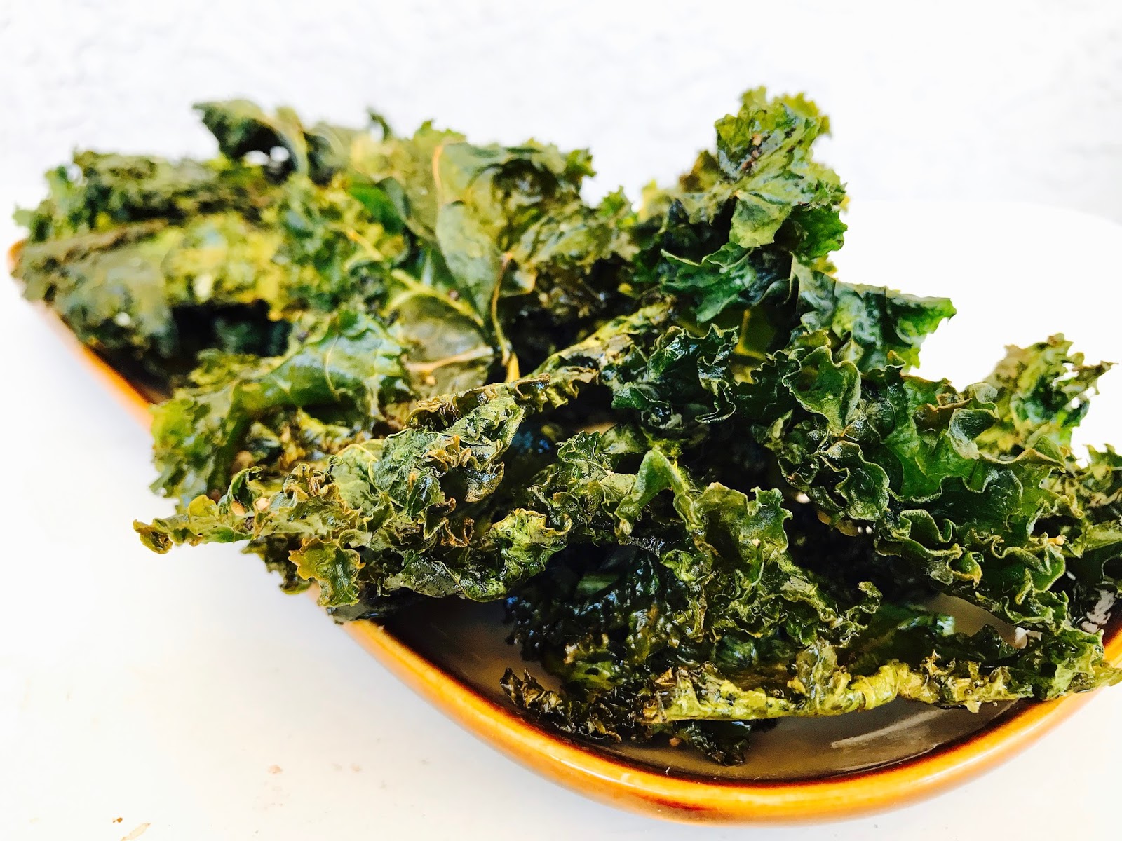 Kale Chips with Sea Salt and Black Pepper
