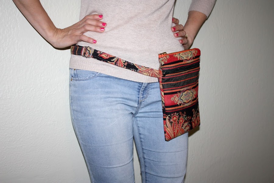 TUTORIAL COMO HACER UN BOLSO BANDOLERA/RIÑONERA (PATRONES GRATIS) 