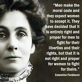 Click on: SUFFRAGETTES IN THEIR OWN WORDS, QUOTES & SPEECHES [7th CW]