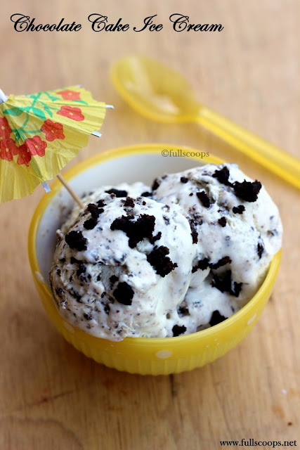 Chocolate Cake Ice Cream