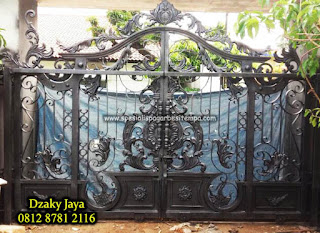 Pagar Besi Tempa 9 ornamen pagar besi tempa surabaya, pagar tempa tralis, pagar teralis tempa, pagar tangga tempa, pagar besi tempa terbaru,