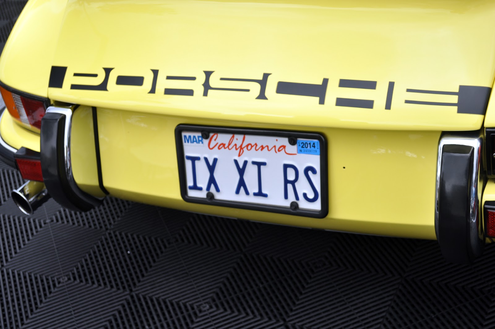 Just A Car Guy: using roman numeral system on license plates, cool idea