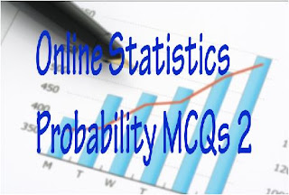 online Statistics Probability MCQs 2