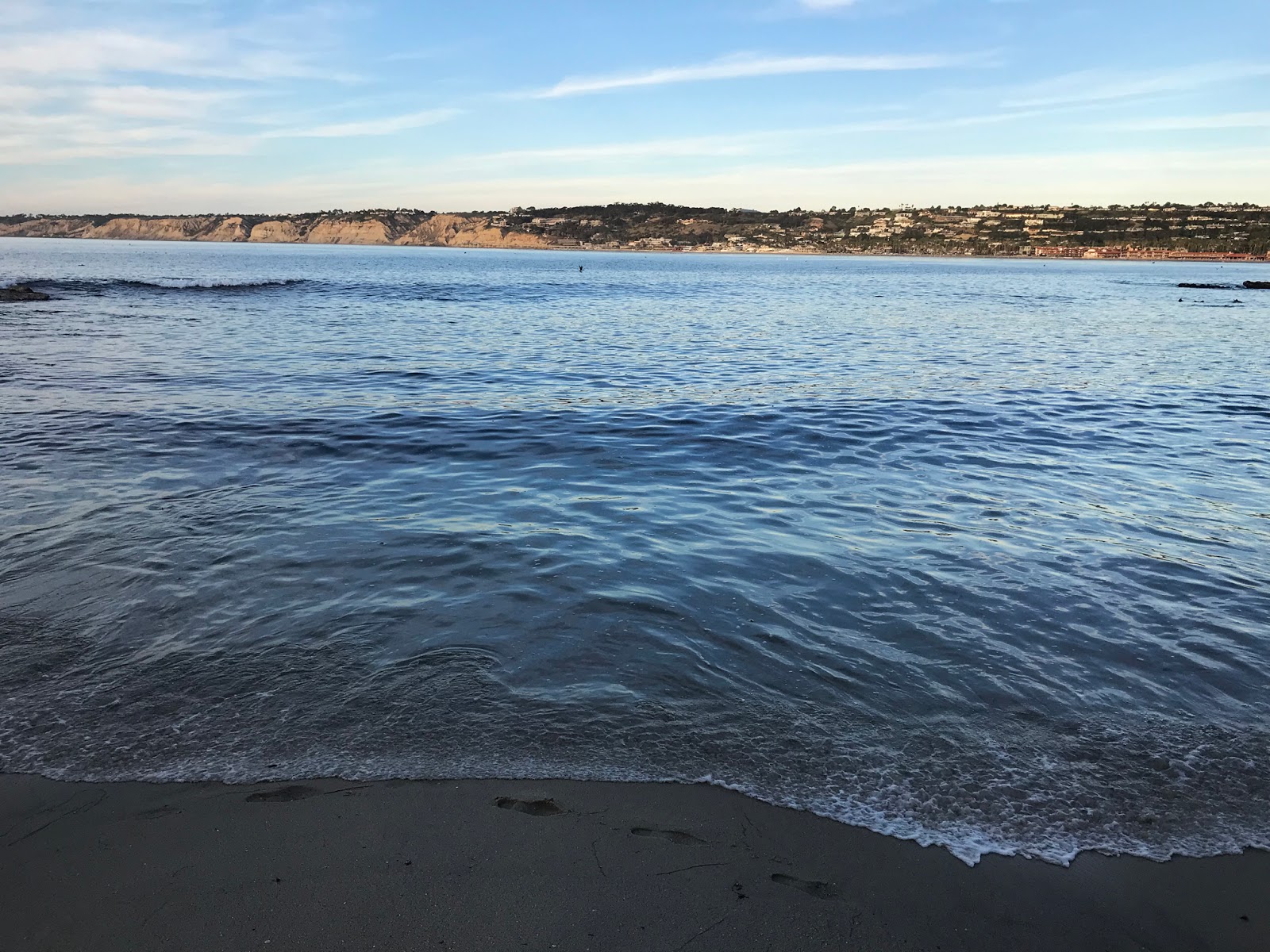 Aqua and Coral Imagery Soothing Water Waves at La Jolla Cove