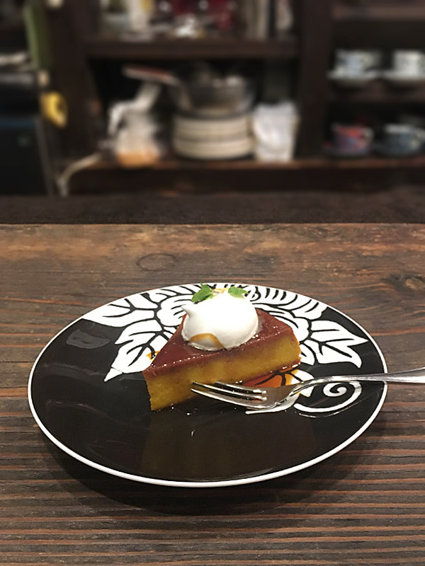渋谷エリア随一の純喫茶『茶亭 羽當』のかぼちゃプリン