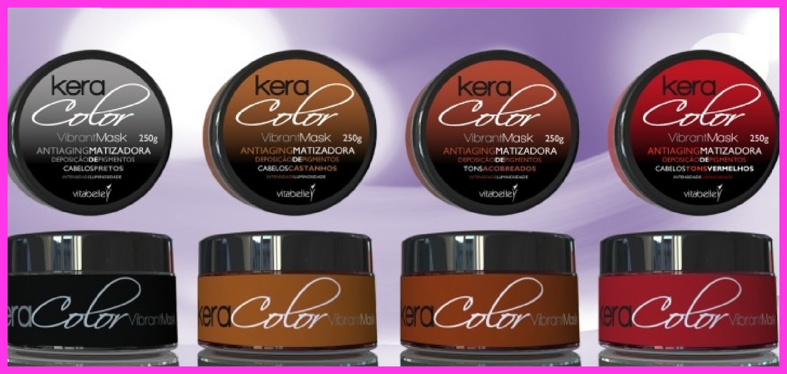 Cabelos Mais Keracolor Vibrant Mask
