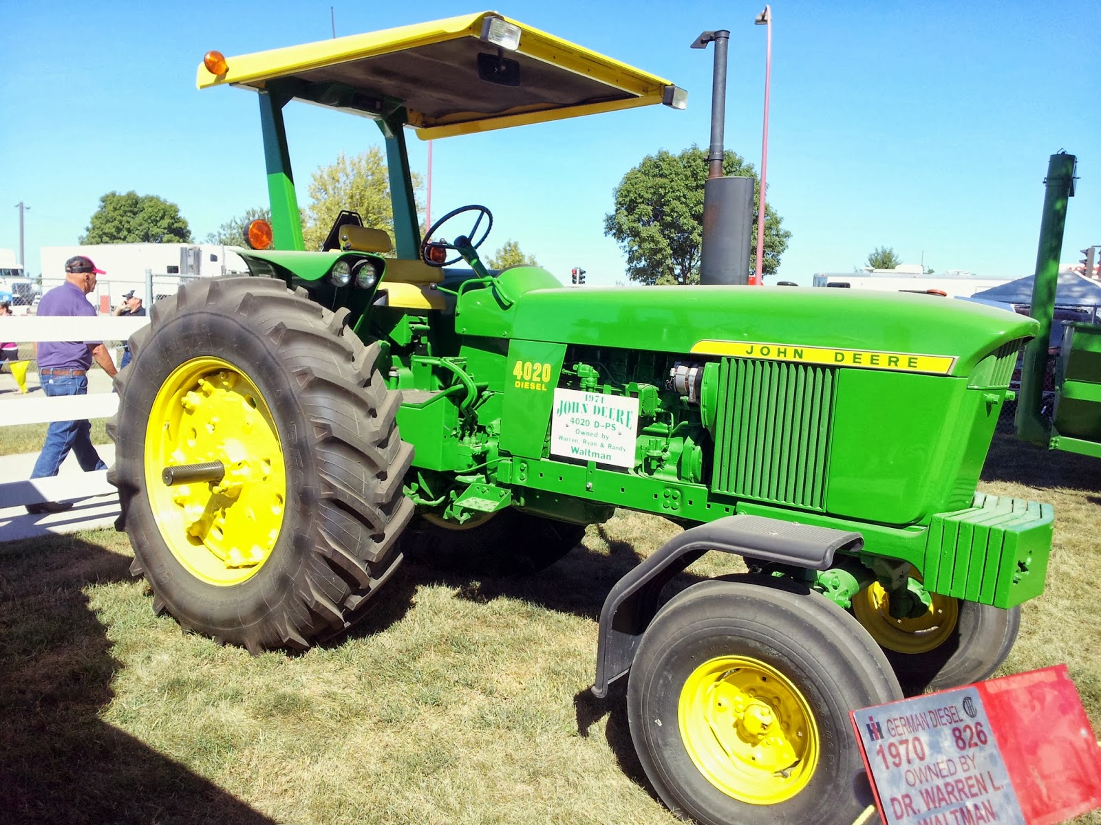 History and Culture by Bicycle Clay County Fair Vintage Tractors