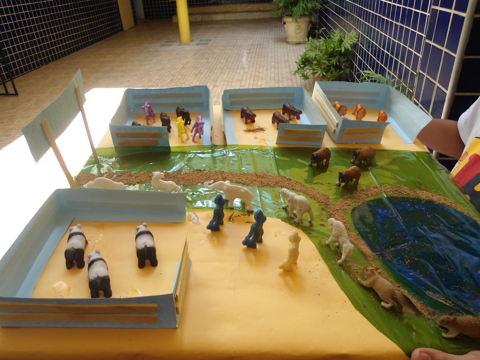 EDUCARTE: SATISFAÇÃO NA ARTE DE ENSINAR: MAQUETES: TEMA ZOOLÓGICO 3º ANO