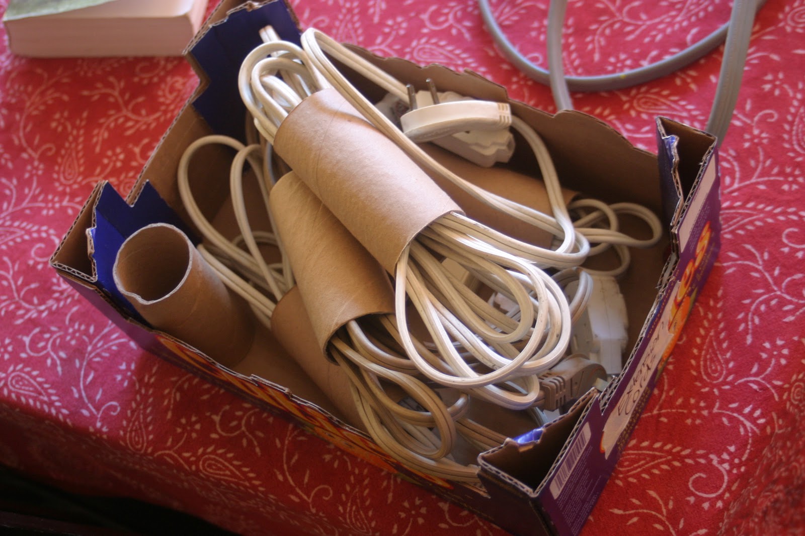 Thrift at Home Storing Extension Cords a Better Way