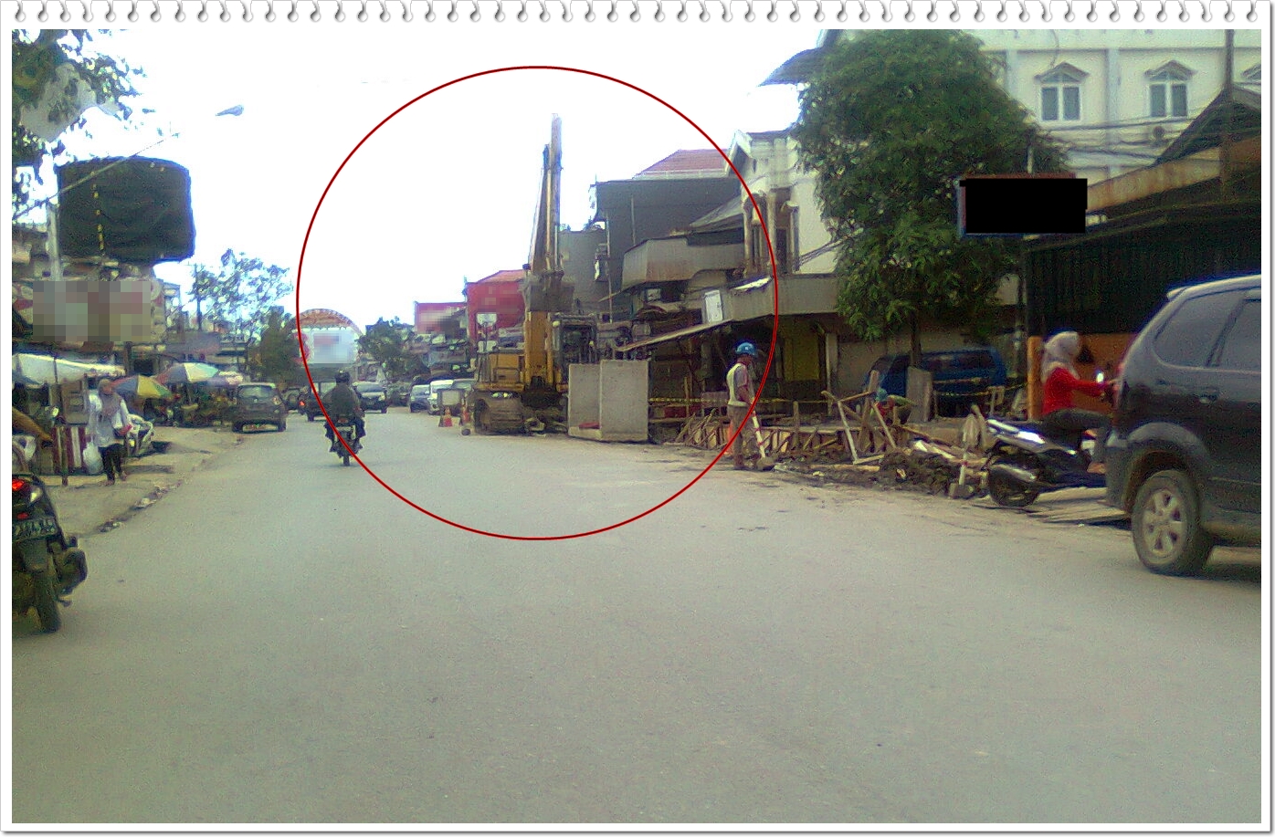 Samarinda my city road of samarinda city