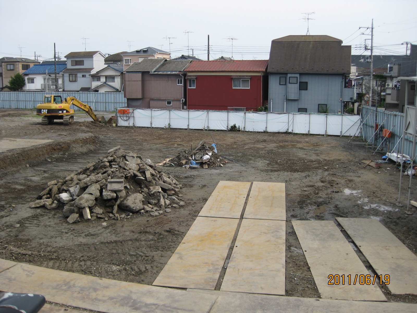 陽だまりの会: すき取り工事終盤戦