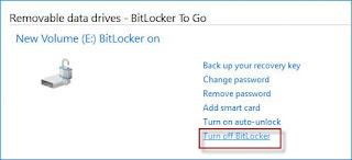 Sử dụng BitLocker trong Windows 10 mã hóa các phân vùng ổ đĩa và các thiết bị lưu trữ gắn ngoài