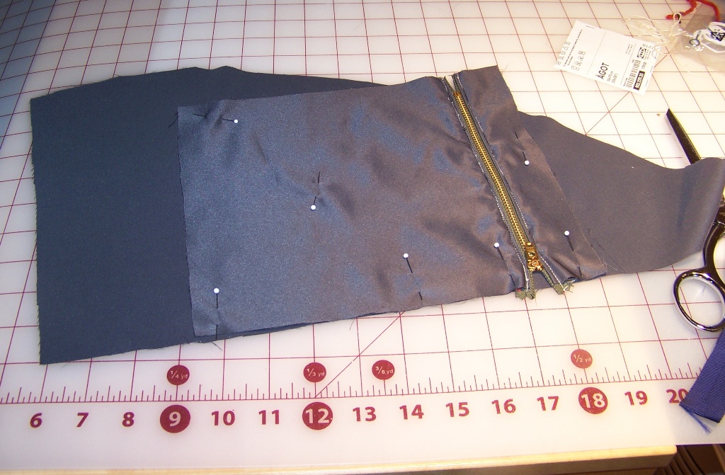 ernie k designs Adding pockets to existing jackets