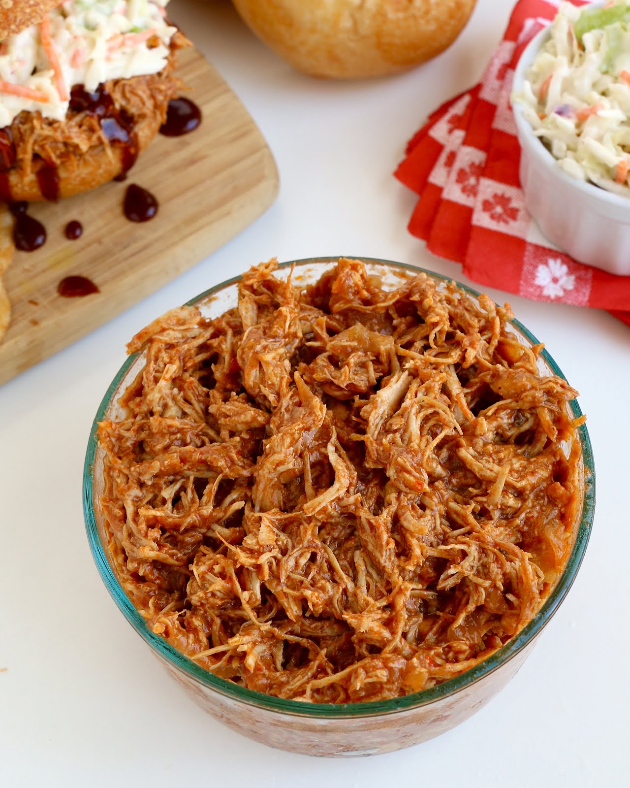 Easy BBQ Shredded Chicken The Lindsay Ann Easy BBQ Shredded Chicken The Lindsay Ann