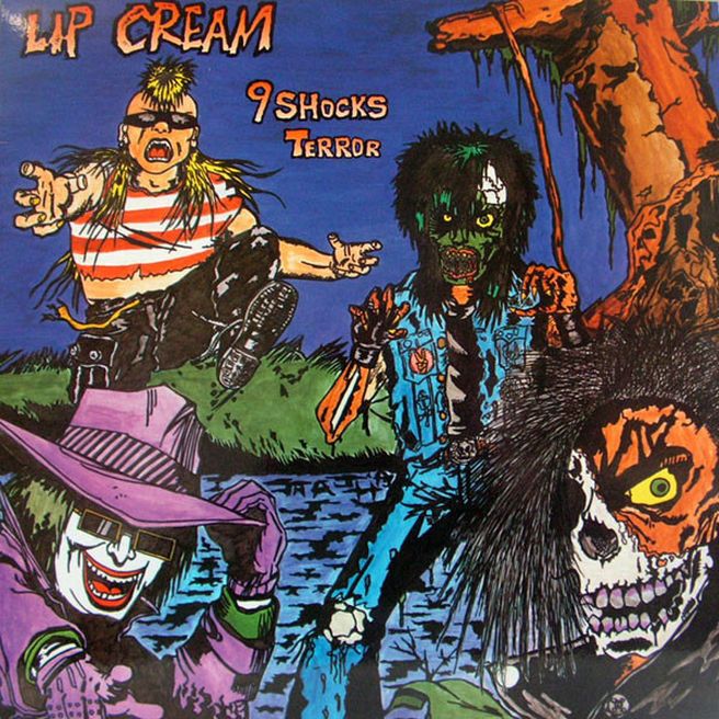 hardcore punk Lip Cream 9 Shocks Terror LP (1987)