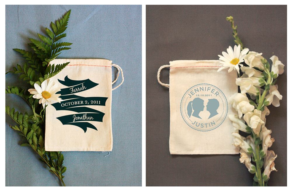 Benign Objects Custom Printed Muslin Bags By