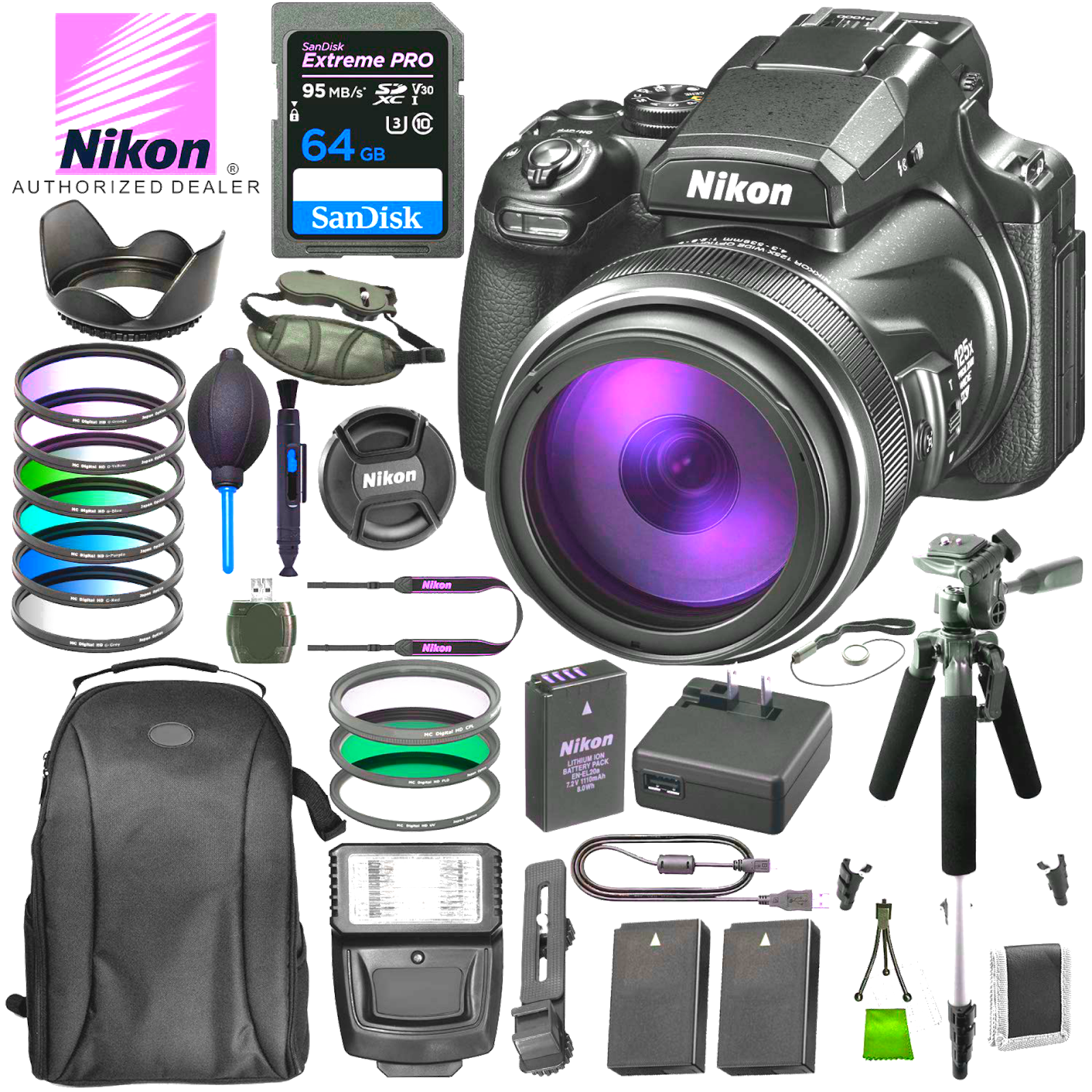 MayshaKhan Nikon COOLPIX P1000 Digital Camera