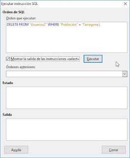 LibreOffice Base y SQL