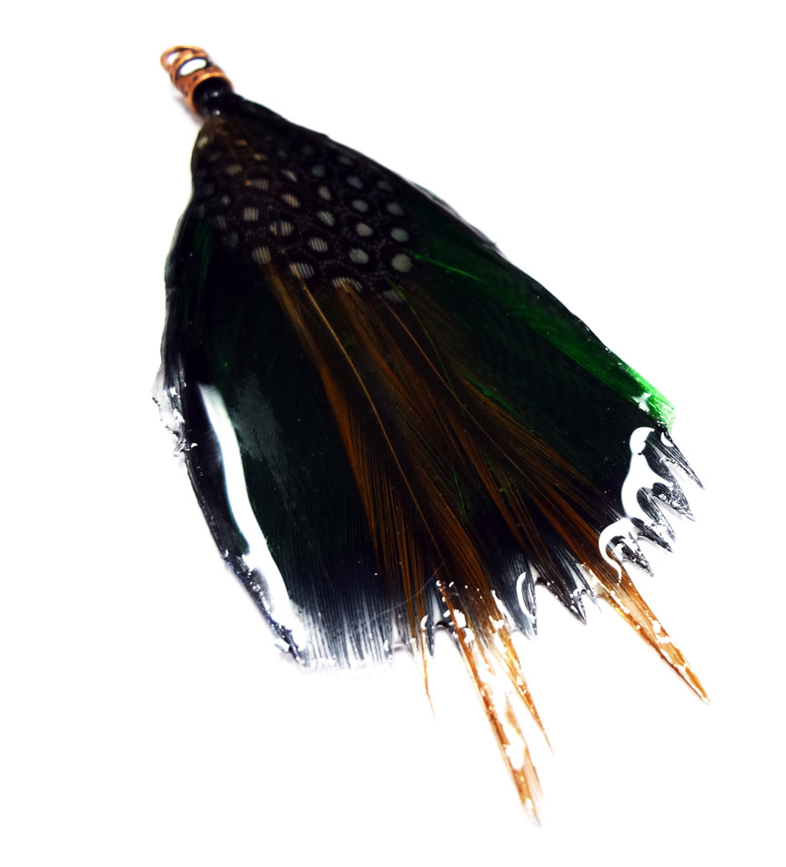 Resin Crafts How To Glaze a Feather With Jewelry Resin Part Two!