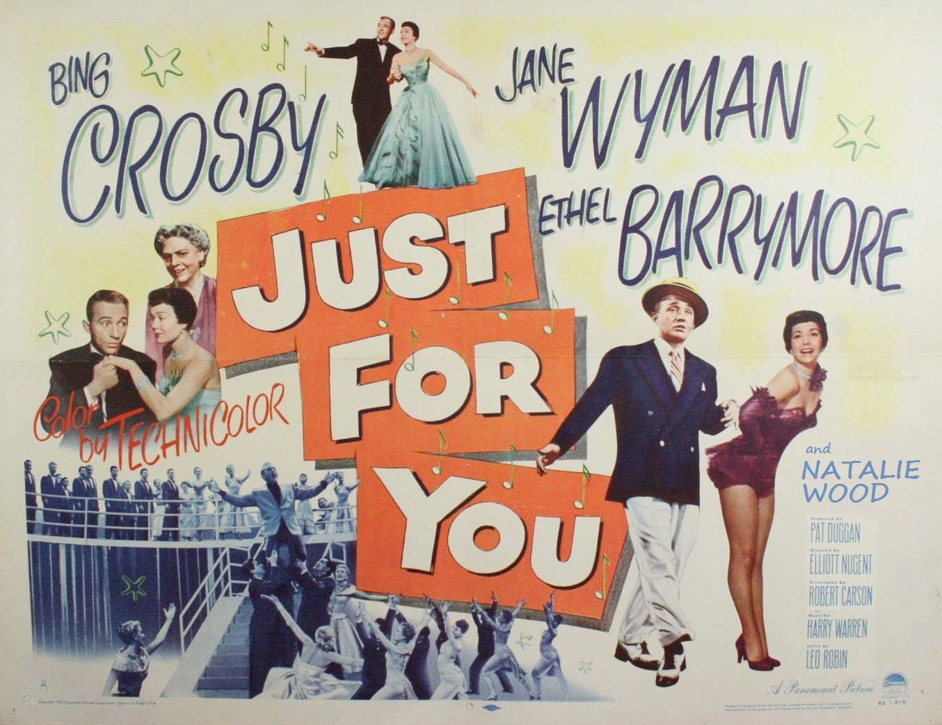 JUST FOR YOU (1952) WEB SITE