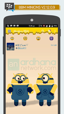 BBM Minions V2.12.0.19 Apk