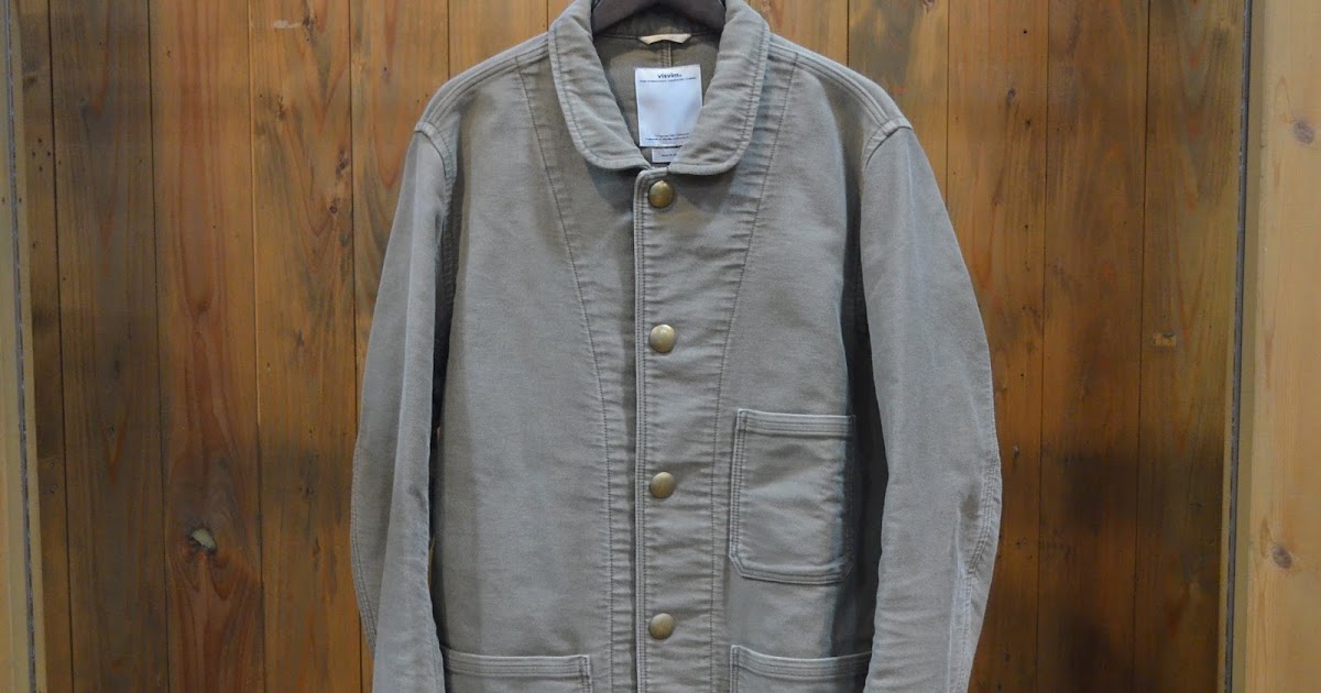 リアル VISVIM Moleskin CUNNINGHAM SMOCK DAMAGED Cunningham