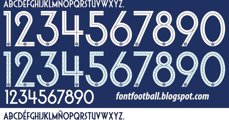 FONT FOOTBALL: Font Vector Nike France World Cup 2018 kit