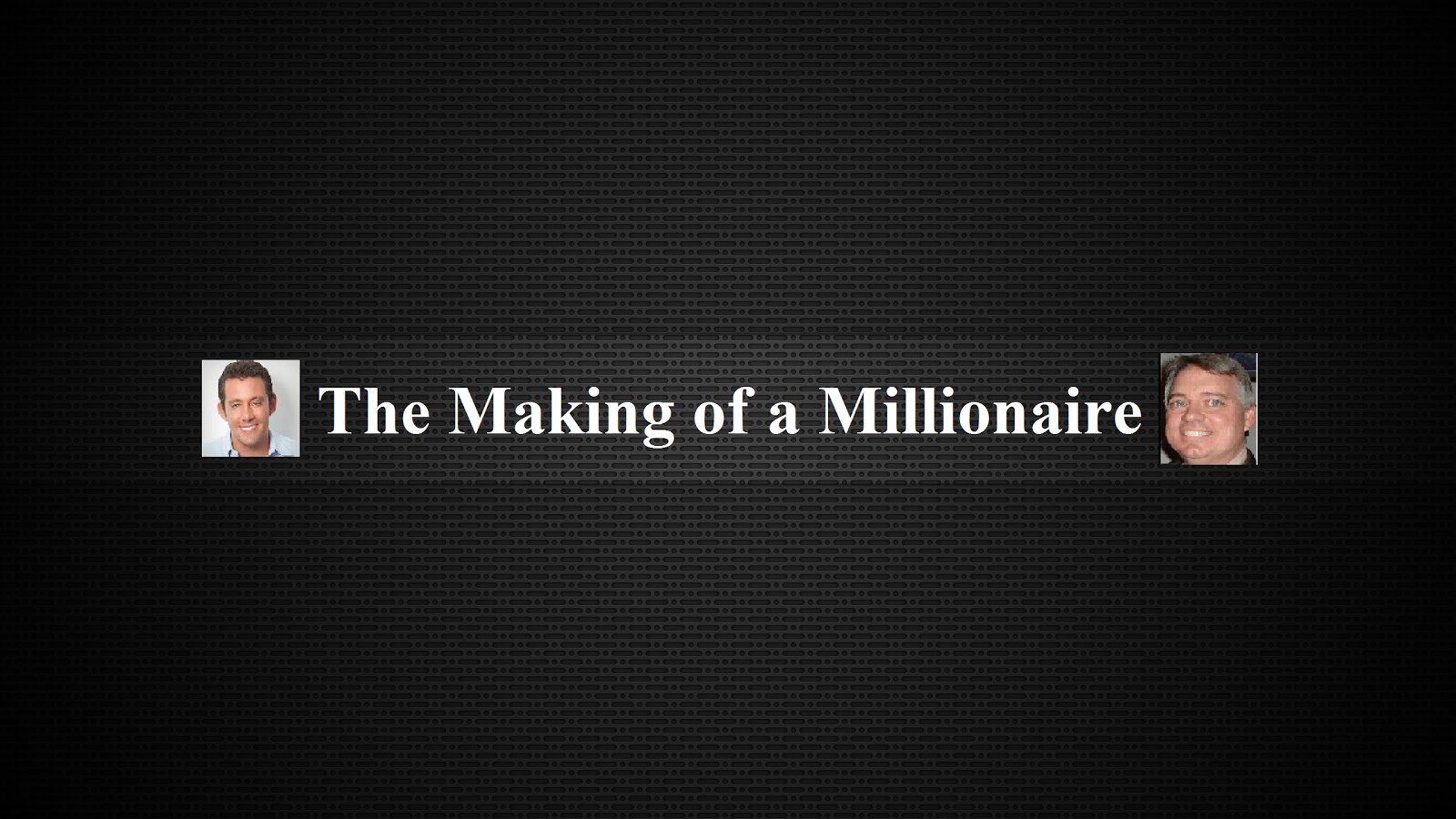 Making of a Millionaire Website