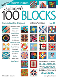 Quiltmaker 100 Blocks - Slice of Pi Quilts
