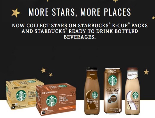 Starbucks Earn Rewards On Starbucks Purchased at Grocery Stores