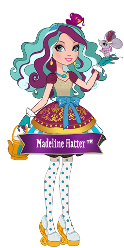 Madeline Hatter, filha do chepeleiro maluco.  Ever after high, Ever after  high rebels, Ever after