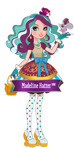 Ever After High Madeline Hatter Filha Do Chapeleiro Maluco