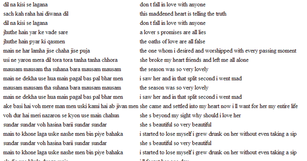 Keh Raha Hai Dil Deewana Lyrics 2025