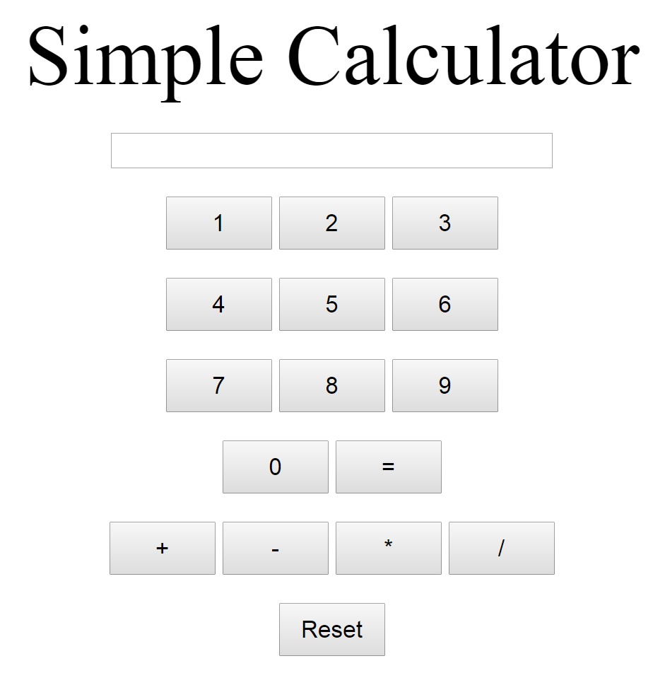 How To Make A Calculator In HTML - VISION