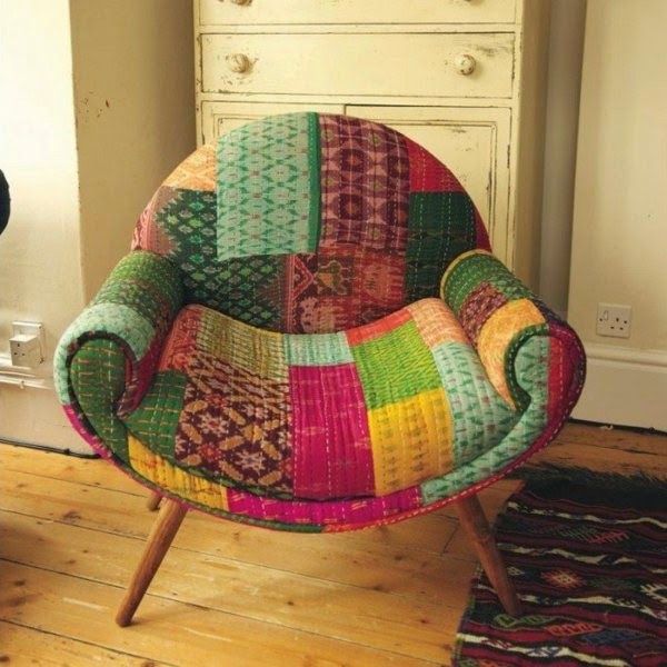 Beautiful Patchwork Chair examples