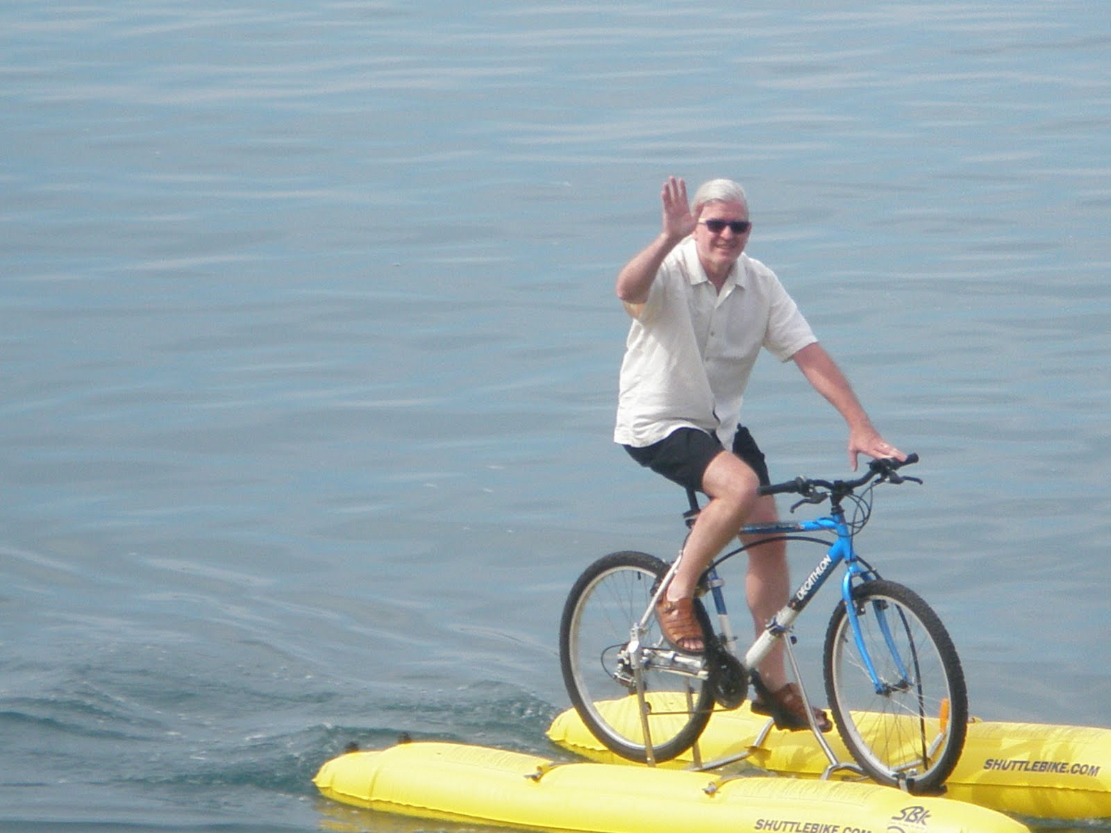 paddle biking