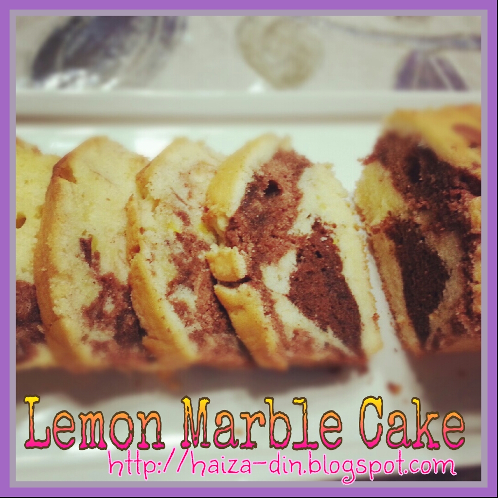 CoOkInG Is LiKe LoVe........ Lemon Marble Cake