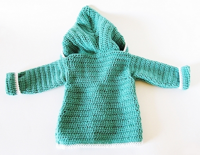 Crochet Baby Cardigan | Little Things Blogged