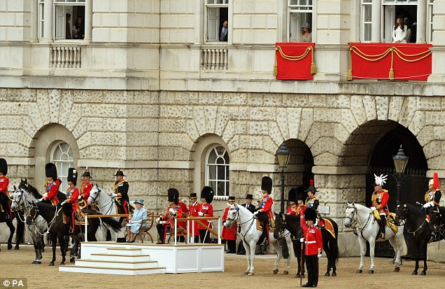 Prince William takes part in his first Trooping the Colour as The Duke ...