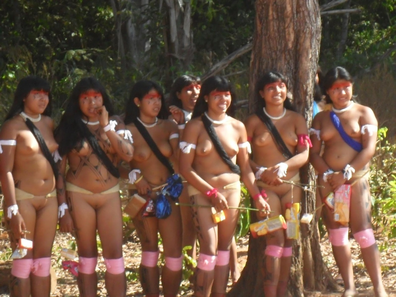 Amazon Tribal Women Tribe Girls Pussy.