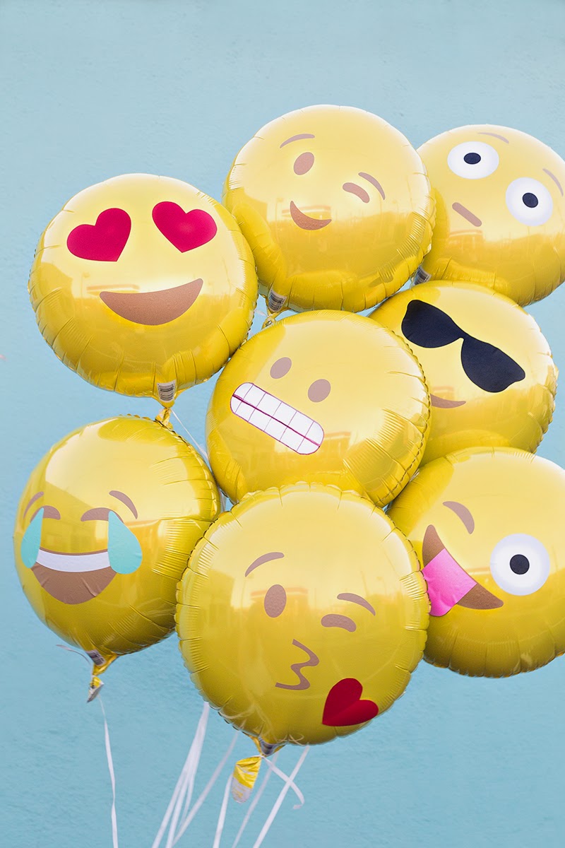 DIY Emoji Balloons Creative Ideas