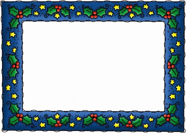 Free Printable Frames for Christmas. - Oh My Fiesta! in english