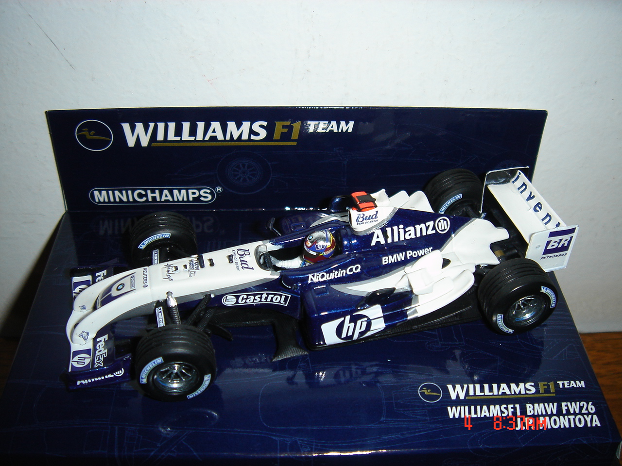 Mini Mundo F1: Williams BMW FW26 - 2004