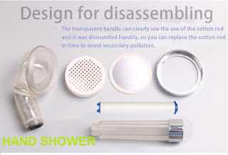 Vòi sen lọc nước Hand Shower - Tăng áp, lọc bẩn, tiết kiệm nước. - 3