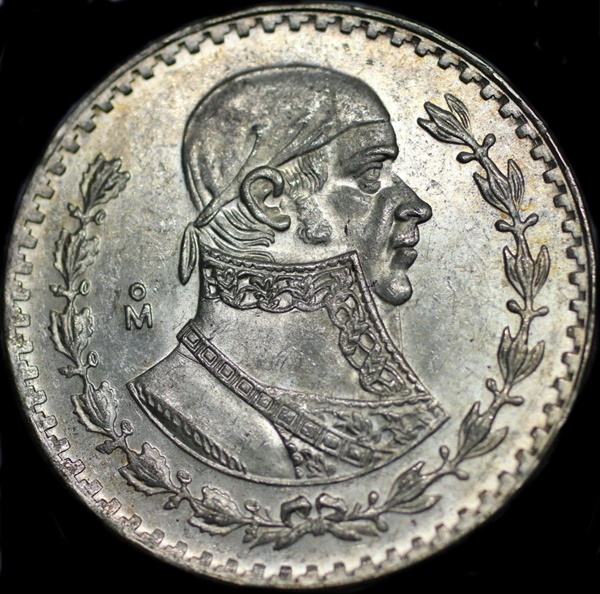 Monedas de México y el Mundo México 1 Peso de 1961 (MorelosTepalcate