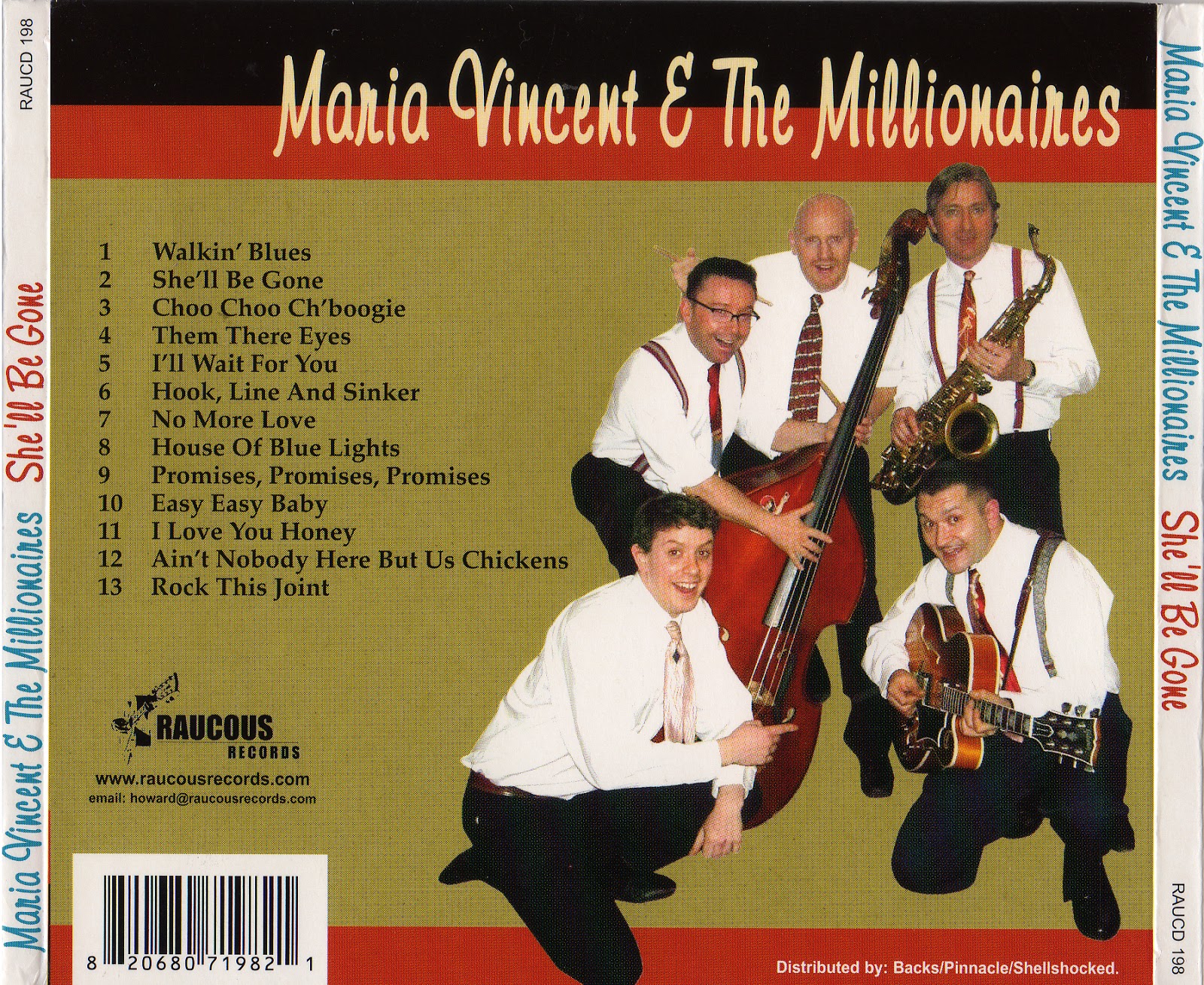 egroj world Maria Vincent & The Millionaires • She'll Be Gone